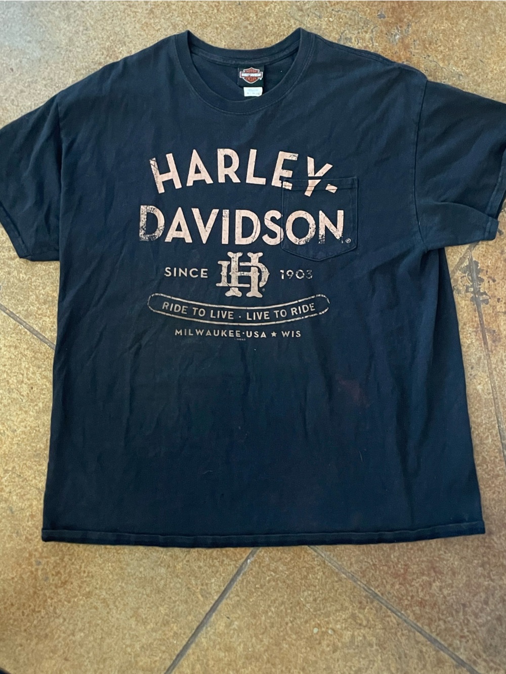 Men’s Harley Davidson graphic tee